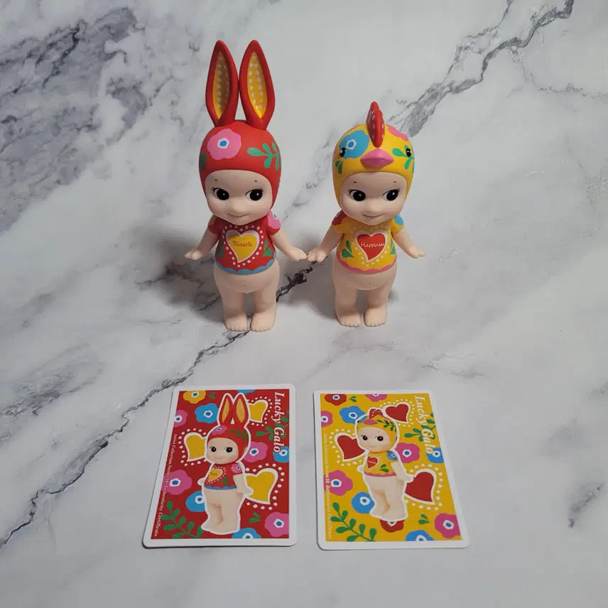 [BUNJANG] Sonny Angel Artist Collection Lucky Galo 2 Types Set / [일괄] 소니엔젤 아티스트 럭키 갈로 2종 세트 (카드O)