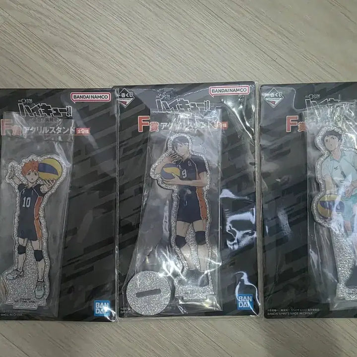 [BUNJANG] Haikyu!! Acrylic Stand Set (3 Types) / 하이큐!! 아크릴 스탠드 3종 세트