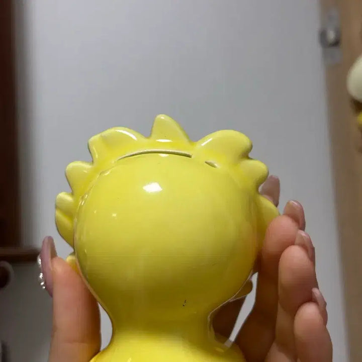 [BUNJANG] Miffy Lion Ceramic Piggy Bank / 미피 사자 도자기 저금통