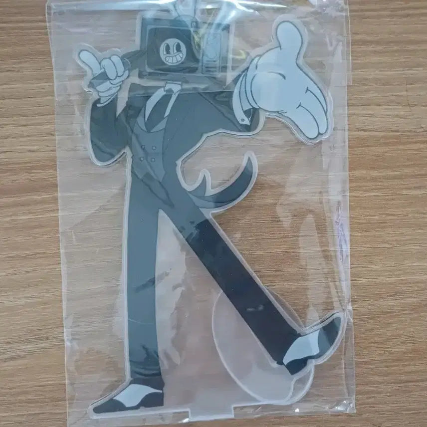 [BUNJANG] Brown Black and White Cartoon Acrylic Stand / 브라운 흑백 카툰 아크릴 스탠드 판매 괴담출근