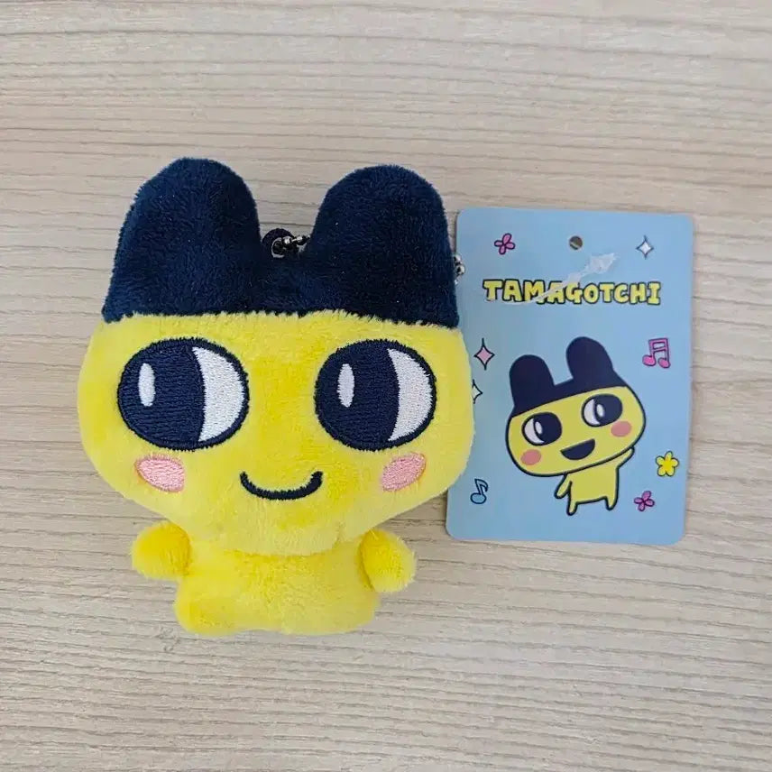 [BUNJANG] Tamagotchi Mamechi Mascot Ball Chain Doll Keychain / [새제품] 다마고치 마메치 마스코트 볼체인 인형 키링