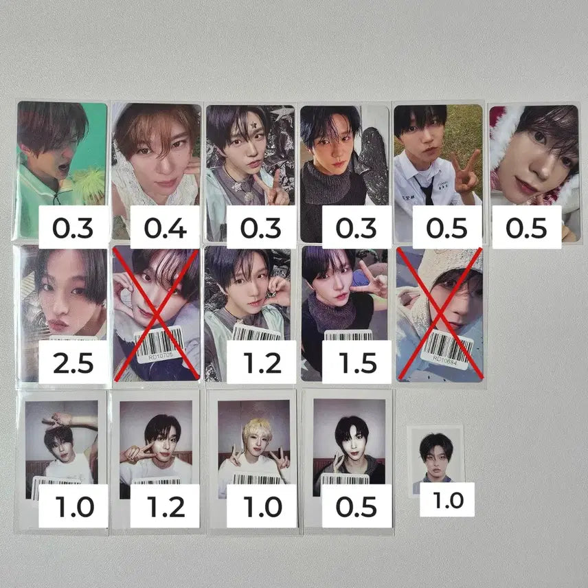 [BUNJANG] NCT WISH Odd To Love KMS Photocard / [현물] 엔시티위시 오드투러브 kms 포카 포토카드