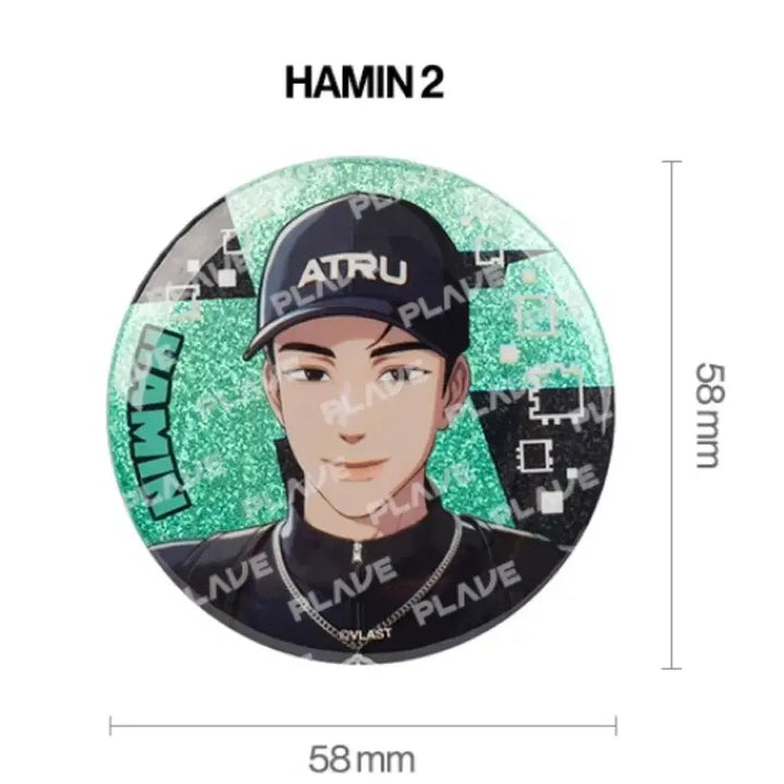 [BUNJANG] PLAVE 1st Order Can Badge Set (Yejun, Jimin) / 1차주문 플레이브 캔뱃지 예준,하민