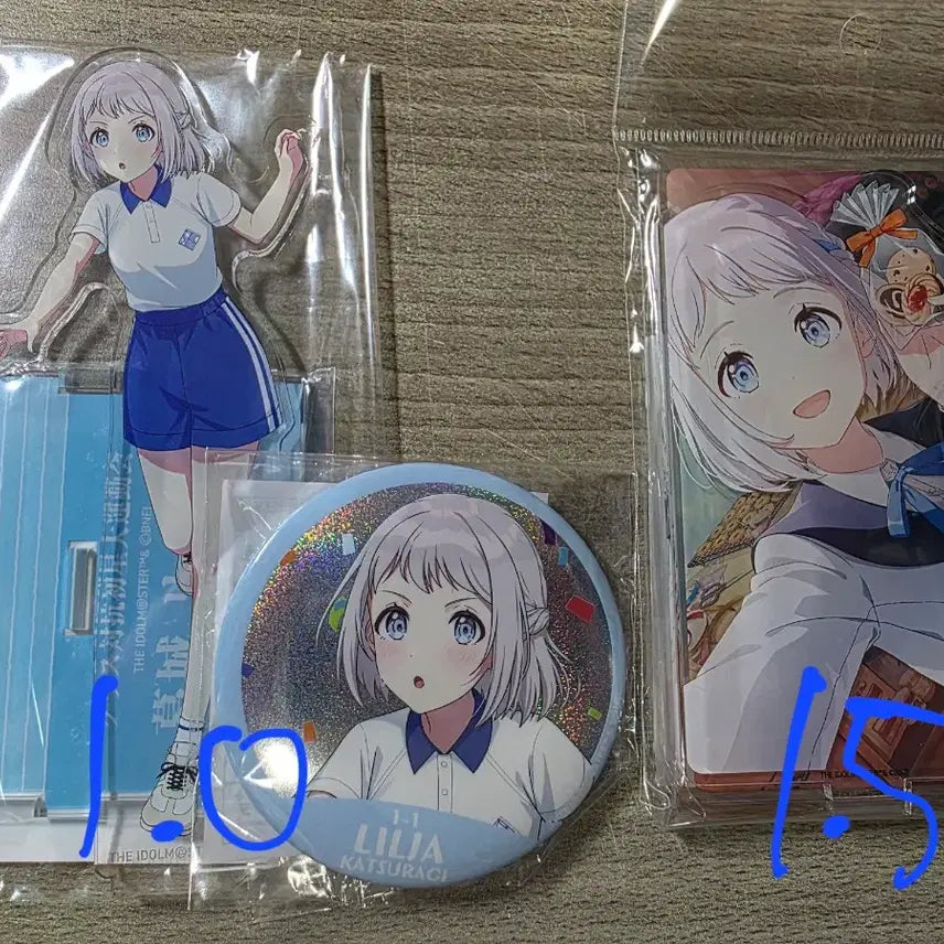 [BUNJANG] Gakumasu Idolmaster Katsuragi Liliya Acrylic Stand / 가쿠마스 학원아이돌마스터 카츠라기 릴리야