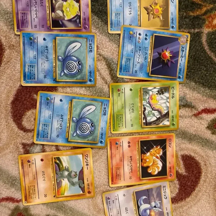 [BUNJANG] Vintage Pokemon Cards Bundle Set (1996-1999) - Japanese Old Back / 포켓몬카드 96-99년도 발매 빈티지 올드백 초판 일괄 판매합니다.