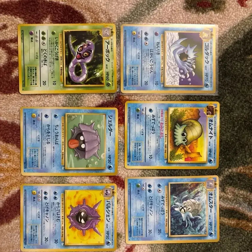 [BUNJANG] Vintage Pokemon Cards Bundle Set (1996-1999) - Japanese Old Back / 포켓몬카드 96-99년도 발매 빈티지 올드백 초판 일괄 판매합니다.