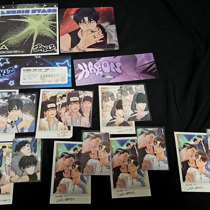 [BUNJANG] Sparkles Resin Bundle Set Photocard + Ticket + Behind Scene Snap Pack / 스파클즈 레진 팝업 직캠엽서+티켓+비하인드스냅팩 원가 일괄 양도