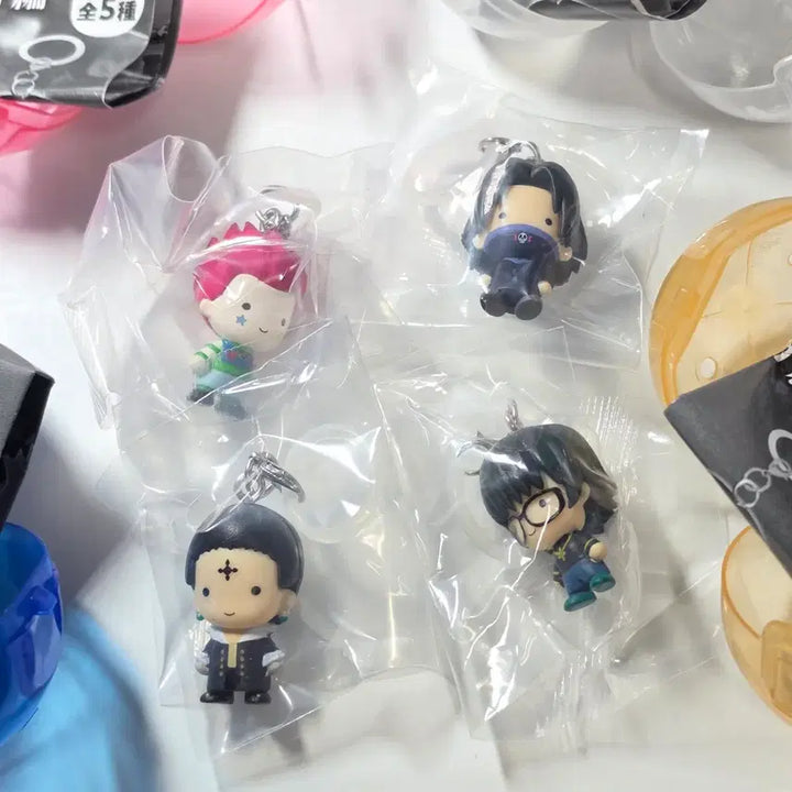 [BUNJANG] Hunter x Hunter Phantom Troupe Gacha Bundle Set / (일괄) 헌터헌터 메지루시 가챠 환영여단편 히소카 클로로 페이탄 시즈쿠