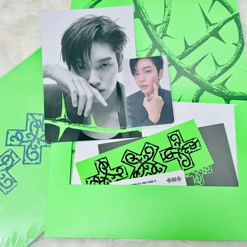 [BUNJANG] TXT Yeonjun Thorn Version Photocard Set / 투바투 가시잠바 Thorn 수빈 개봉 풀세트