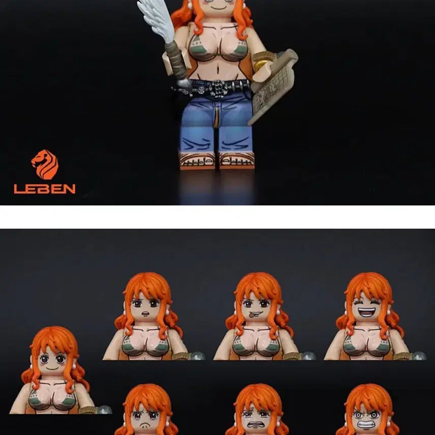 [BUNJANG] Lego Custom Figure One Piece Nami / 레고 커스텀 피규어 원피스 나미