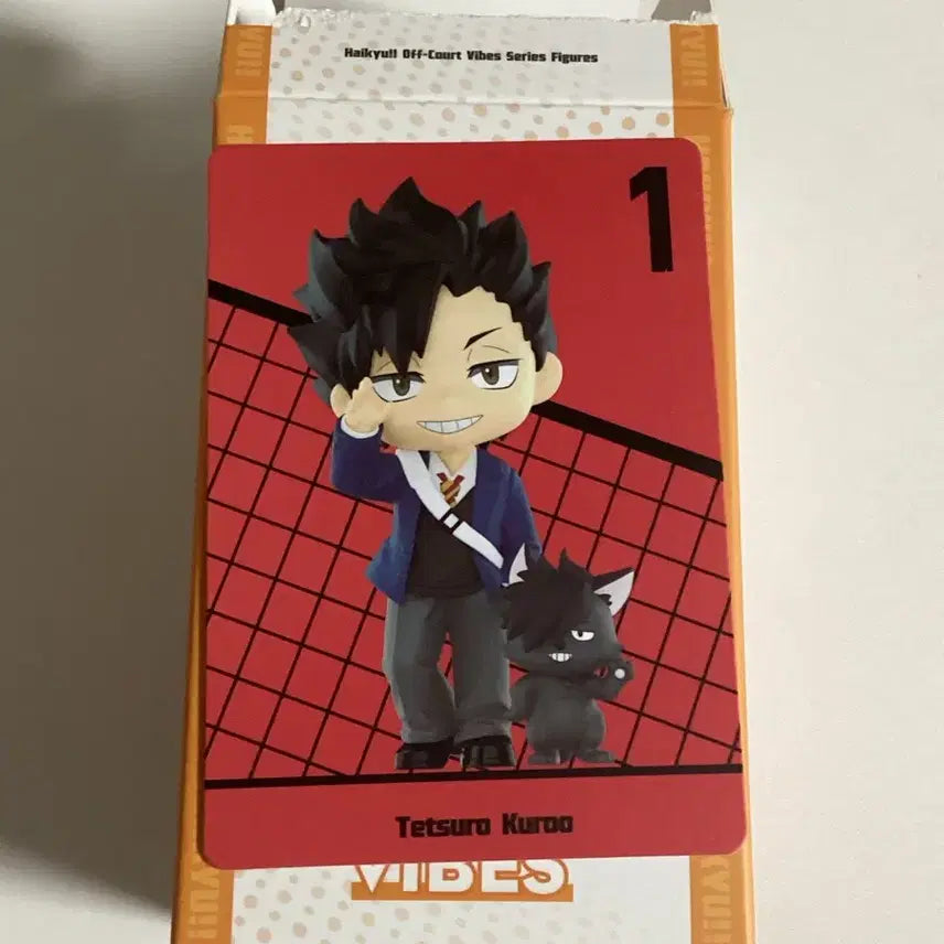 [BUNJANG] Haikyuu Popmart Nekoma Kuroo Figure / 하이큐 팝마트 피규어 네코마 쿠로오 양도