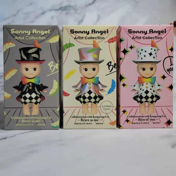 [BUNJANG] Sonny Angel Artist Collection x Kevin Tsai 3-Piece Bundle Set (with Cards) / [일괄] 소니엔젤 아티스트 소니엔젤 X 케빈 차이 3종 세트 (카드O)