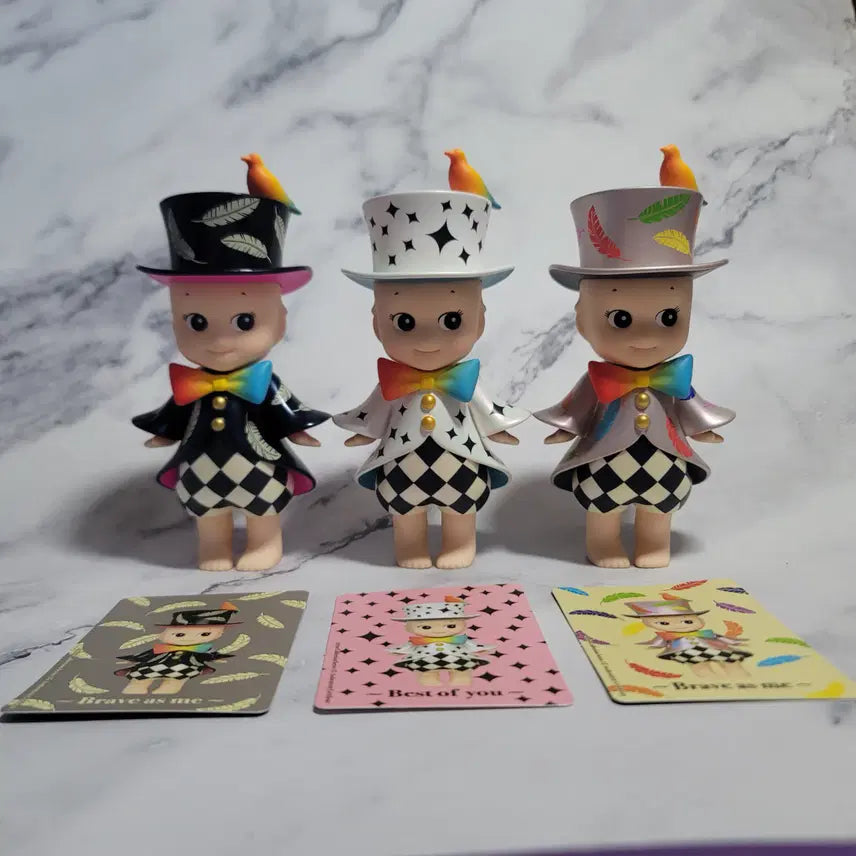 [BUNJANG] Sonny Angel Artist Collection x Kevin Tsai 3-Piece Bundle Set (with Cards) / [일괄] 소니엔젤 아티스트 소니엔젤 X 케빈 차이 3종 세트 (카드O)