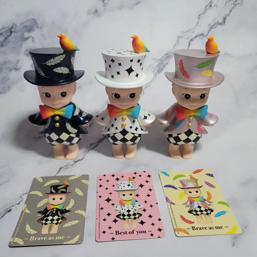 [BUNJANG] Sonny Angel Artist Collection x Kevin Tsai 3-Piece Bundle Set (with Cards) / [일괄] 소니엔젤 아티스트 소니엔젤 X 케빈 차이 3종 세트 (카드O)