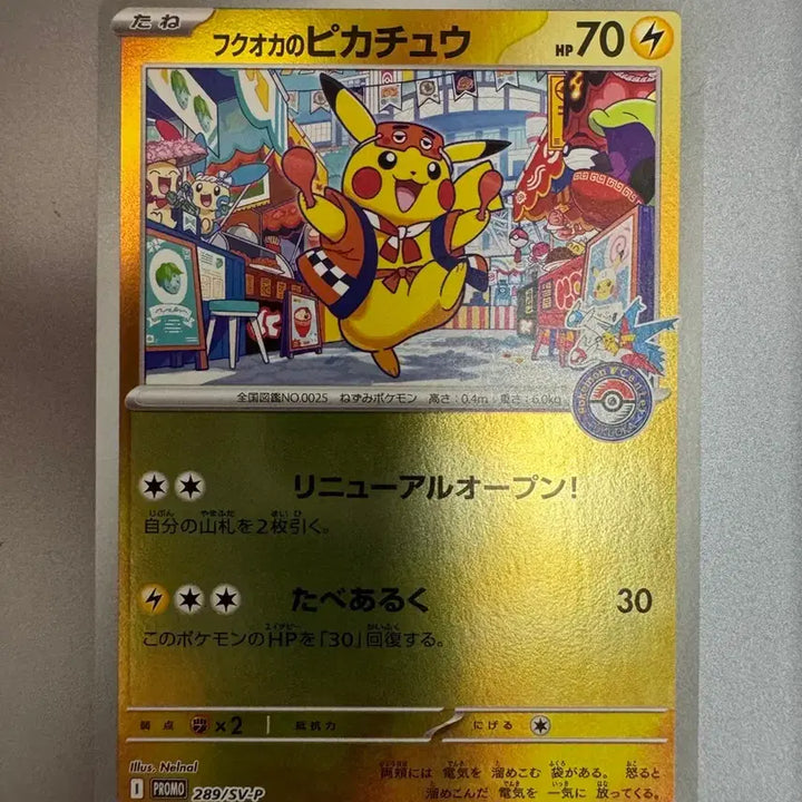 [BUNJANG] Pikachu Card Fukuoka/Tohoku Limited Bundle Set / 후쿠오카/토호쿠 피카츄 3장 일괄 판매합니다