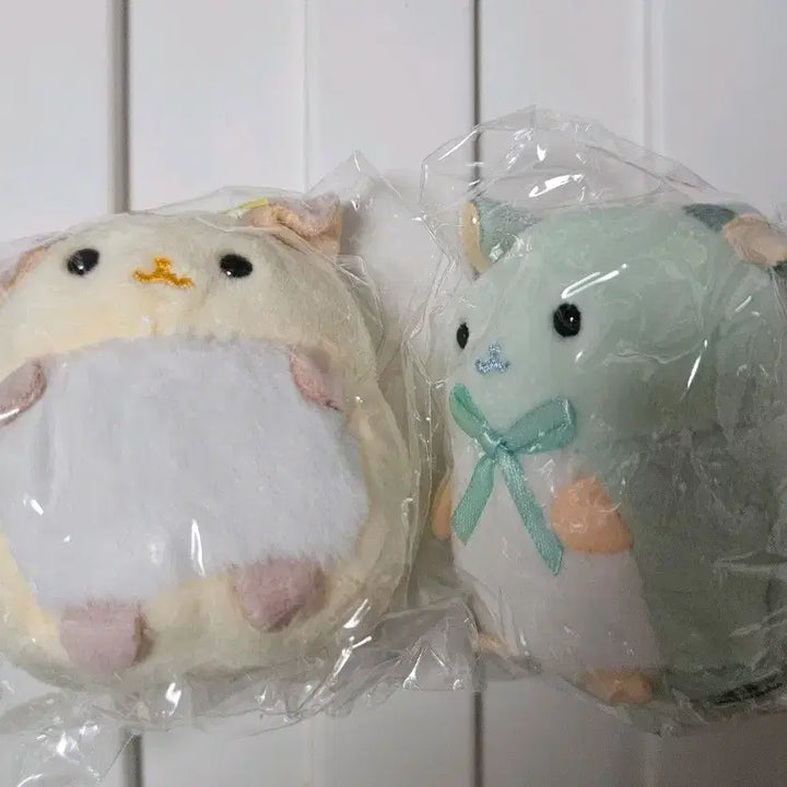 [BUNJANG] Mochifu Chinchilla Plushie Set / 모찌후와 친칠라 인형 2종