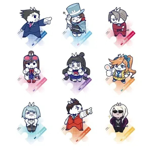 [BUNJANG] Gyakuten Kenji (Ace Attorney) Botai Cat Acrylic Standee / 역전재판 보타이캣 아크릴
