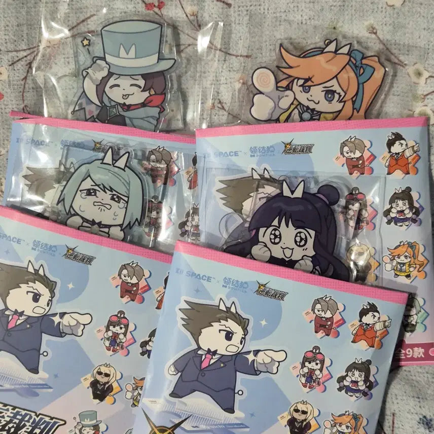 [BUNJANG] Gyakuten Kenji (Ace Attorney) Botai Cat Acrylic Standee / 역전재판 보타이캣 아크릴
