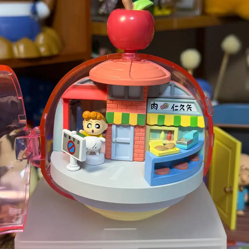 [BUNJANG] Crayon Shin-chan Rotating Magnetic Figure / 짱구는못말려 짱구 마그네틱 회전 피규어