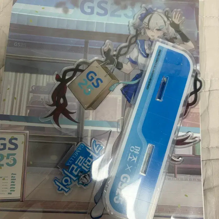 [BUNJANG] GS25 Camellia Acrylic Standee / GS25 명조 카멜리아 아크릴 스탠드
