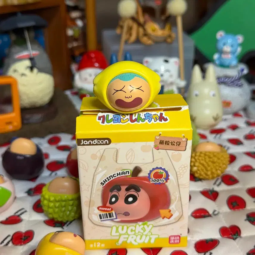 [BUNJANG] Crayon Shin-chan Hiroshi Fruit Transformation Figure Set / 짱구는못말려 훈이 과일 피규어