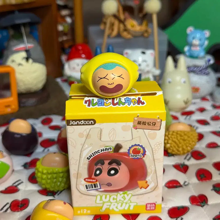 [BUNJANG] Crayon Shin-chan Hiroshi Fruit Transformation Figure Set / 짱구는못말려 훈이 과일 피규어