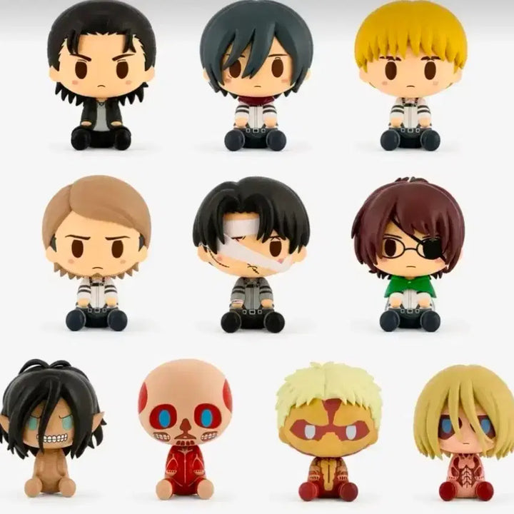 [BUNJANG] Attack on Titan Chocoloco Ichiban Kuji H and I Prize Full Set (10 Types) / 제일복권 진격의 거인 초코노코 H상, I상 총 10종 풀세트