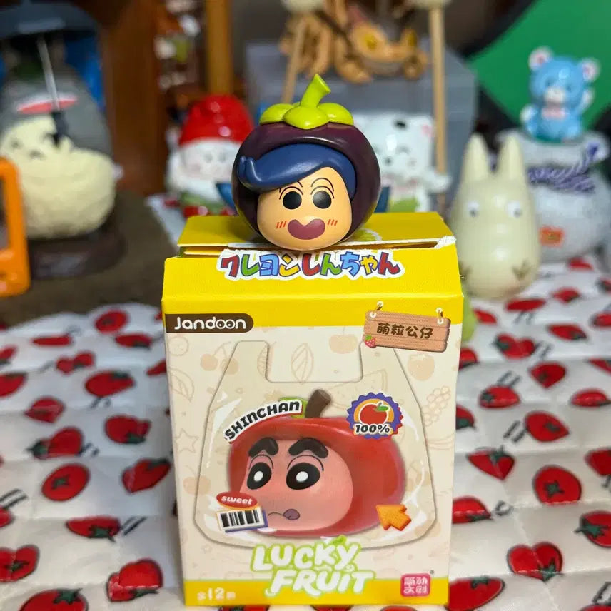 [BUNJANG] Crayon Shin-chan Tetsuo Fruit Ver. Figure Set / 짱구는못말려 철수 과일 피규어
