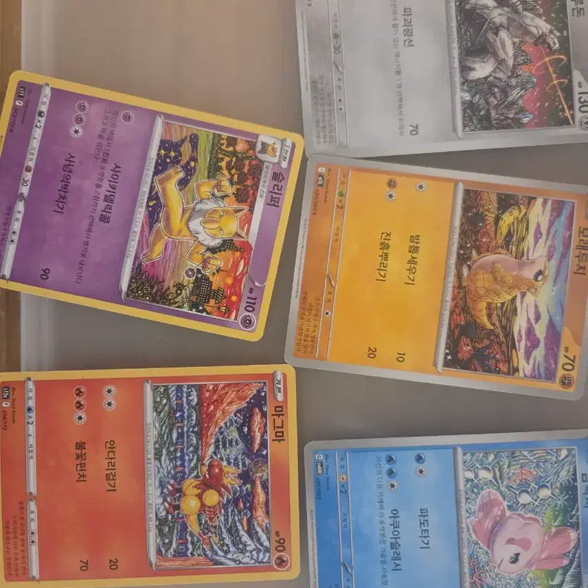 [BUNJANG] Pokemon Card Assortment / 칸다 신지 일반카드