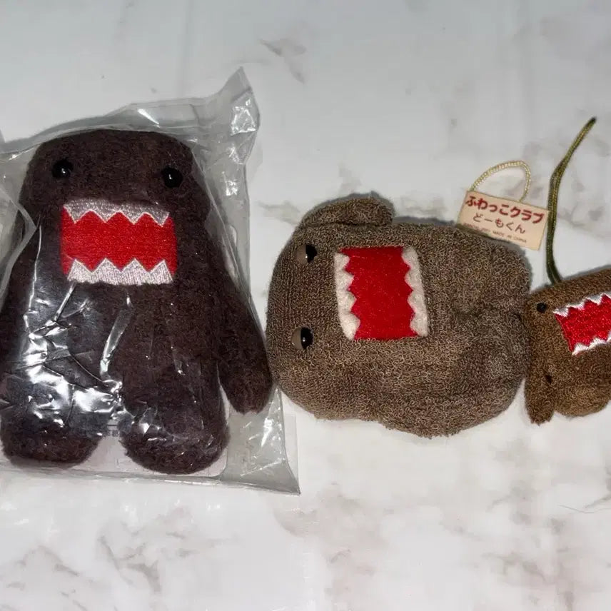 [BUNJANG] Domo-kun Doll Keychain Japanese Retro Vintage Stationery / 도모군 도모쿤 인형 키링 고전문구 일본 레트로