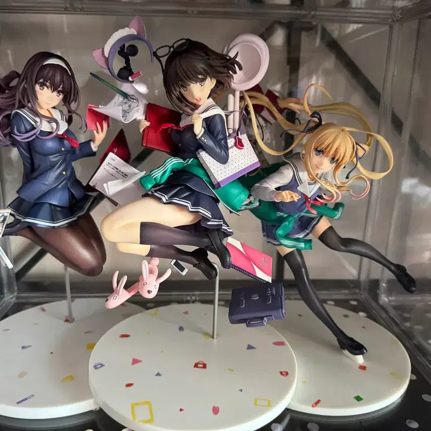 [BUNJANG] Max Factory Saekano Eriri Utaha Megumi Scale Figure Set / 맥스팩토리 사에카노 에리리 우타하 메구미 일괄 스케일 피규어