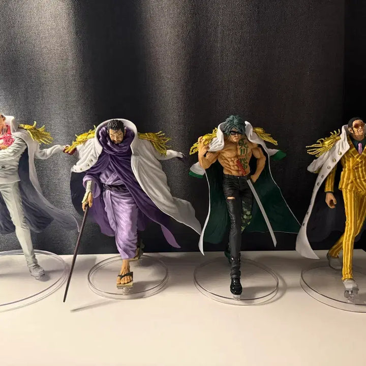 [BUNJANG] Ichiban Shoji One Piece Absolute Justice Marines Admirals Figures Set (Opened) / 제일복권 원피스 절대적정의 해군대장 피규어 4종 개봉품 abcd상