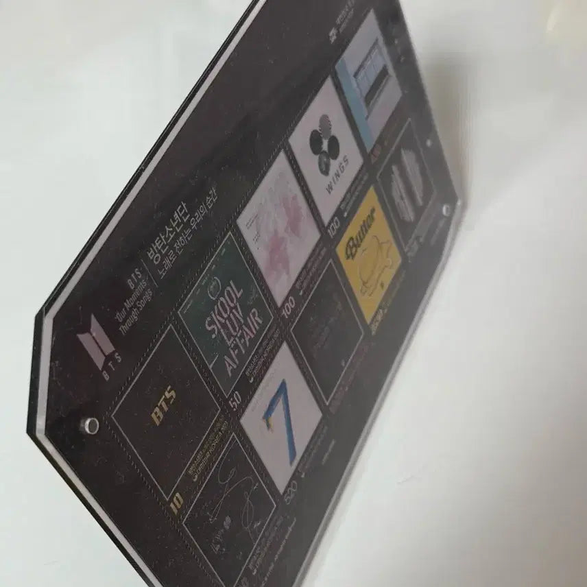 [BUNJANG] BTS 10th Anniversary Stamp Acrylic Stand Set / BTS 10주년 우표 방탄소년단 방탄