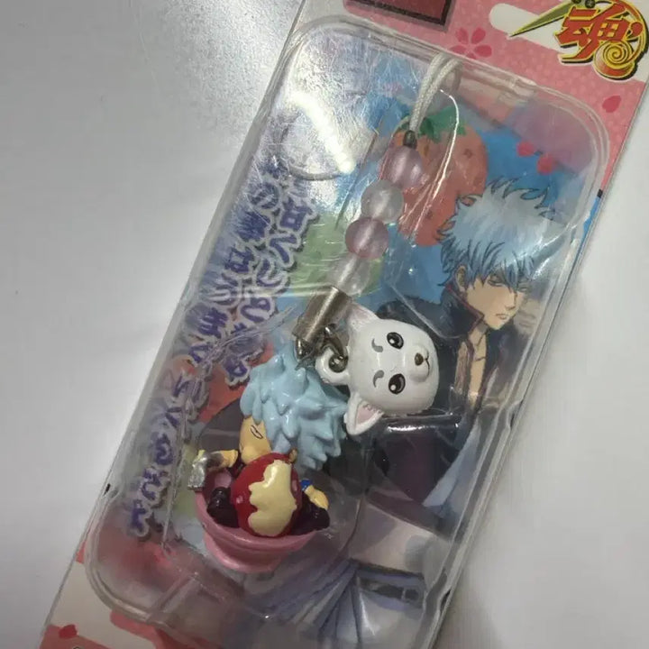 [BUNJANG] Gintama Gintoki Classic Regional Limited Strawberry Parfait Sadaharu Strap (Sealed) / 은혼 긴토키 고전 지역한정 스트랩 딸기파르페 사다하루 미개봉
