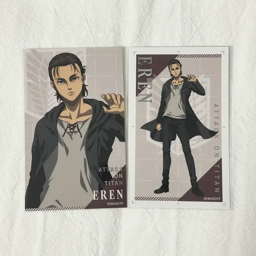 [BUNJANG] Attack on Titan Eren Yeager One Cut Bromide Photocard Set / 진격의 거인 에렌 예거 포토 카드 세트 원 컷 브로마이드 19 에렌