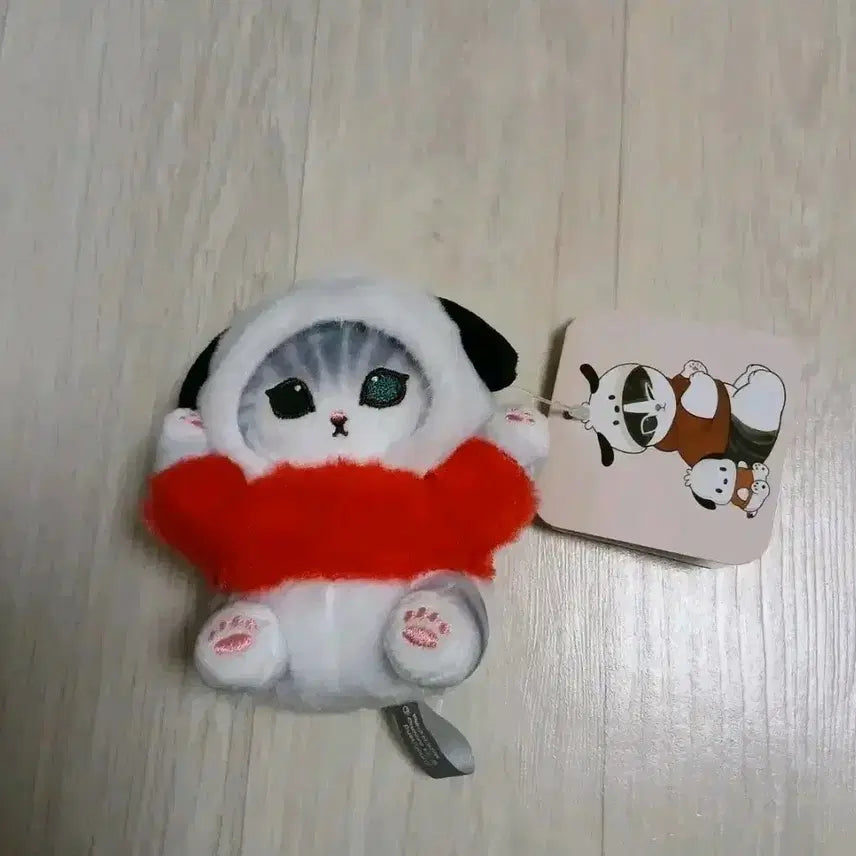 [BUNJANG] Sanrio Pochacco Mofusand Mascot Plush Keychain / 산리오 모프샌드 포차코 모후샌드 마스코트 인형 키링 모후산도