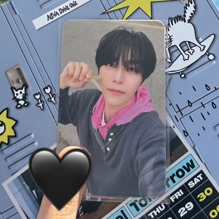[BUNJANG] ALPHADRIVE ONE 1st Week Studio Photocard Heeseung / 알디원 알파드라이브원 1주차 공방포카 허씬롱