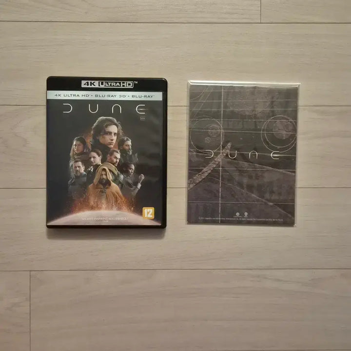 [BUNJANG] Dune 3-Disc 4K UHD Blu-ray with Character Postcards / 4K 블루레이 듄 3 disc들과 캐릭터 사진들