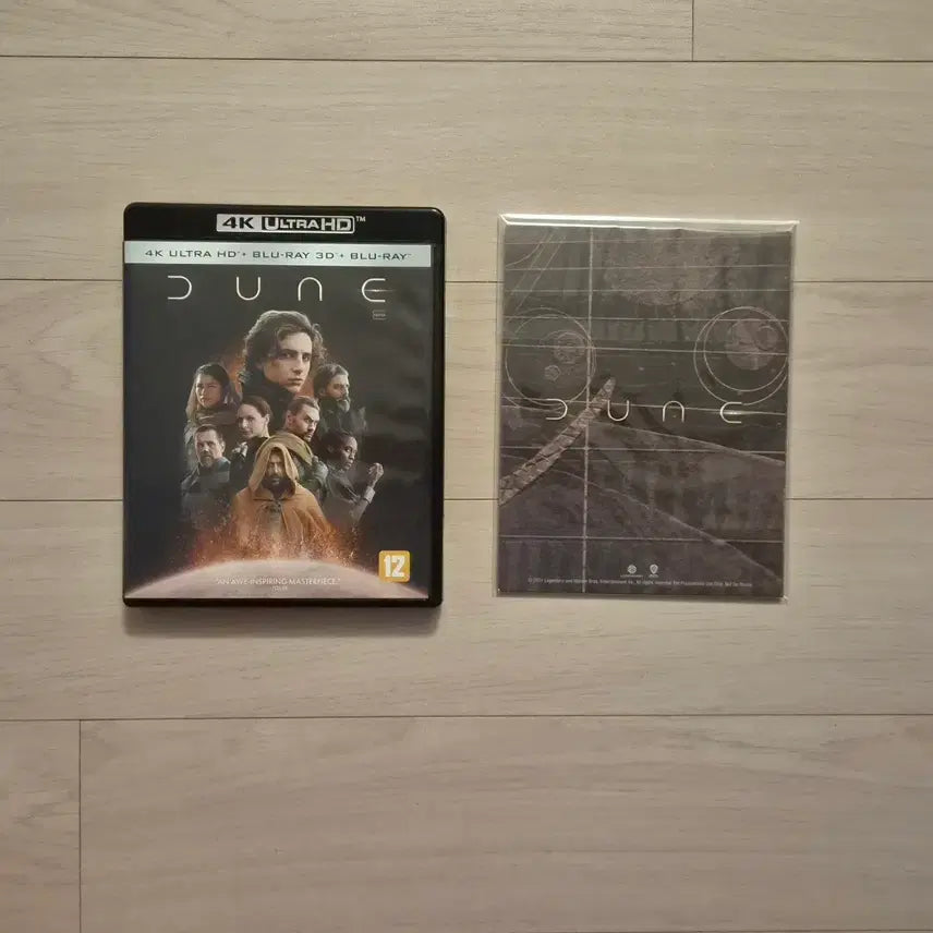 [BUNJANG] Dune 3-Disc 4K UHD Blu-ray with Character Postcards / 4K 블루레이 듄 3 disc들과 캐릭터 사진들