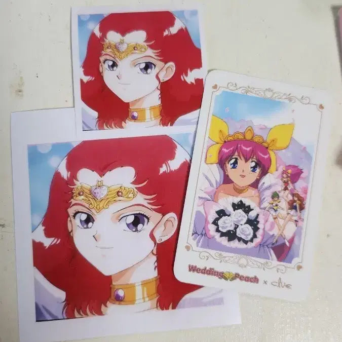 [BUNJANG] Wedding Peach Sticker Card / 웨딩피치 스티커 카드