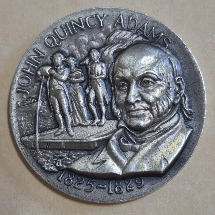 [BUNJANG] John Quincy Adams Commemorative Medal / 미국 제6대 대통령 존 퀸시 애덤스 기념메달