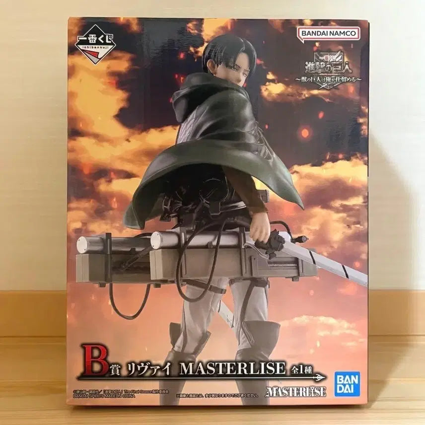 [BUNJANG] Attack on Titan Ichiban Kuji B Prize Levi Figure / 진격의 거인 이치방쿠지 제일복권 B상 리바이