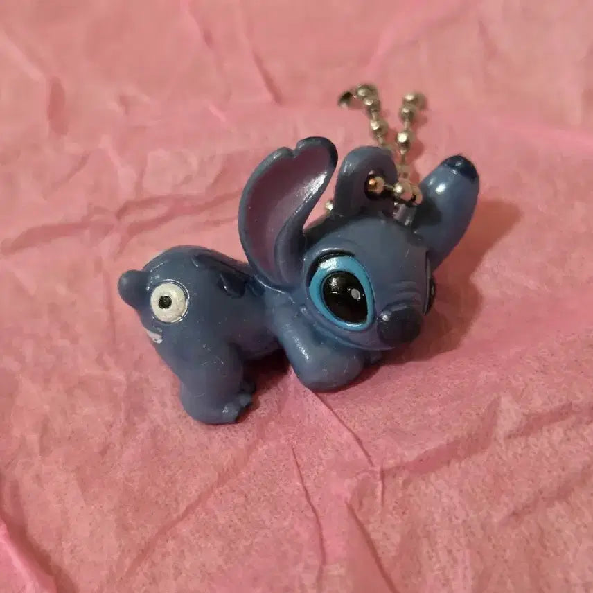 [BUNJANG] Vintage Disney Stitch Gacha Strap Charm / 빈티지 디즈니 스티치 가챠 스트랩