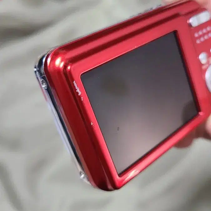 [BUNJANG] Fujifilm FinePix AX660 Red Vintage Digital Camera / 파인픽스 AX660 레드 빈티지 카메라 (작례 포함)