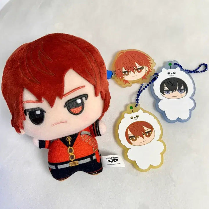[BUNJANG] 18TRIP Nishizono Renga Chibi Plush &amp; Mini Mascot Bundle / 18TRIP 에이트리 렌가 치비구루미 가챠 일괄