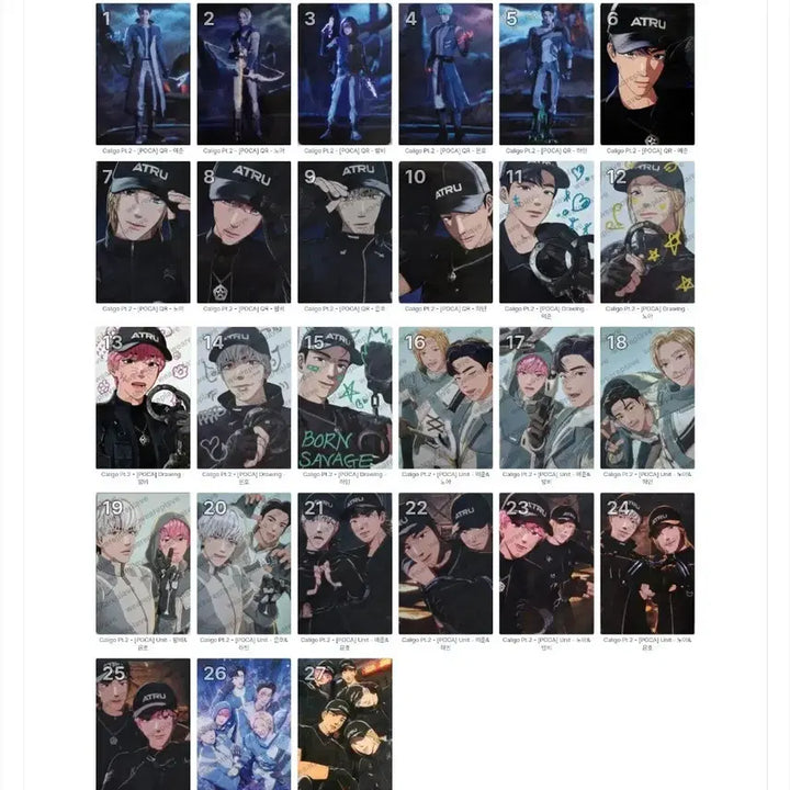 [BUNJANG] PLAVE Kalpatu Photocard / 플레이브 칼파투 포카
