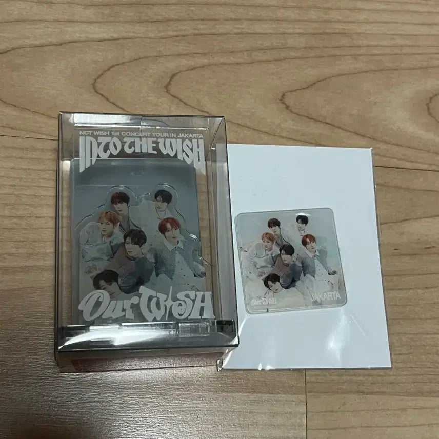 [BUNJANG] NCT WISH Jakarta Our Wish Gift + Magnet / 엔시티위시 자카르타 아워위시 글패 기프트 + 마그넷