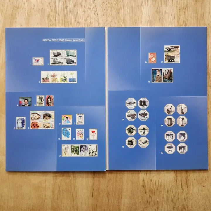 [BUNJANG] 2003 Korean Stamp Booklet / 2003 한국의 우표첩