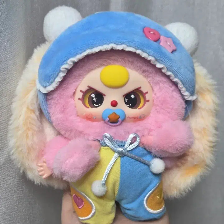 [BUNJANG] Baby Three Sweet Dream Size 80 Pajamas and Eye Mask Set / 베이비쓰리 스윗드림 80