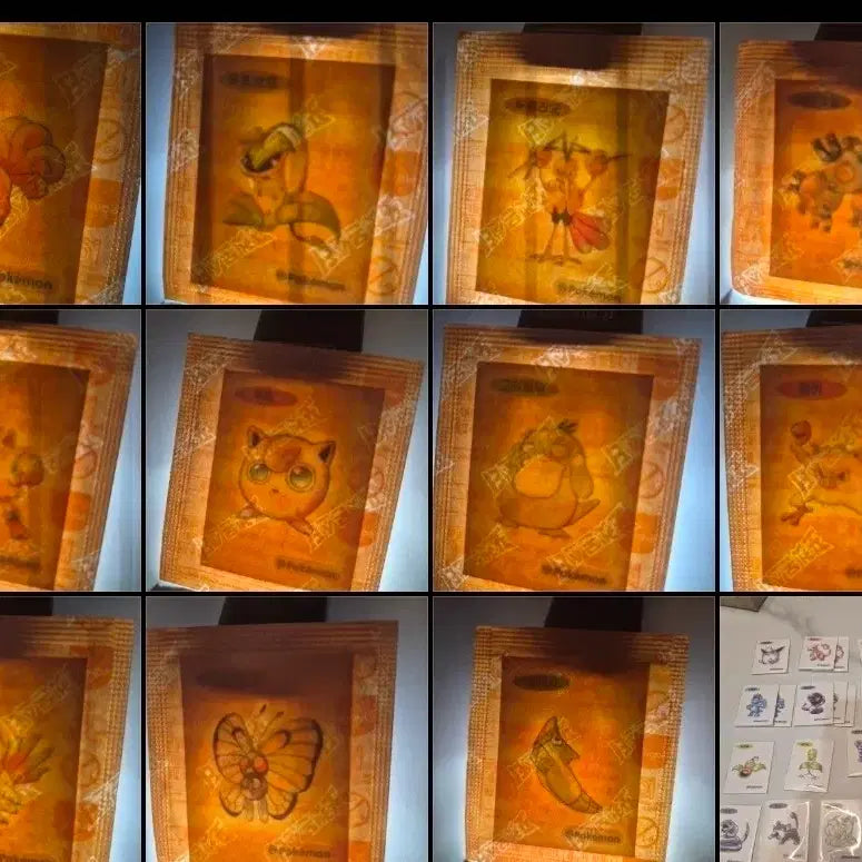[BUNJANG] Pokemon Sticker Collection / 포켓몬띠부씰